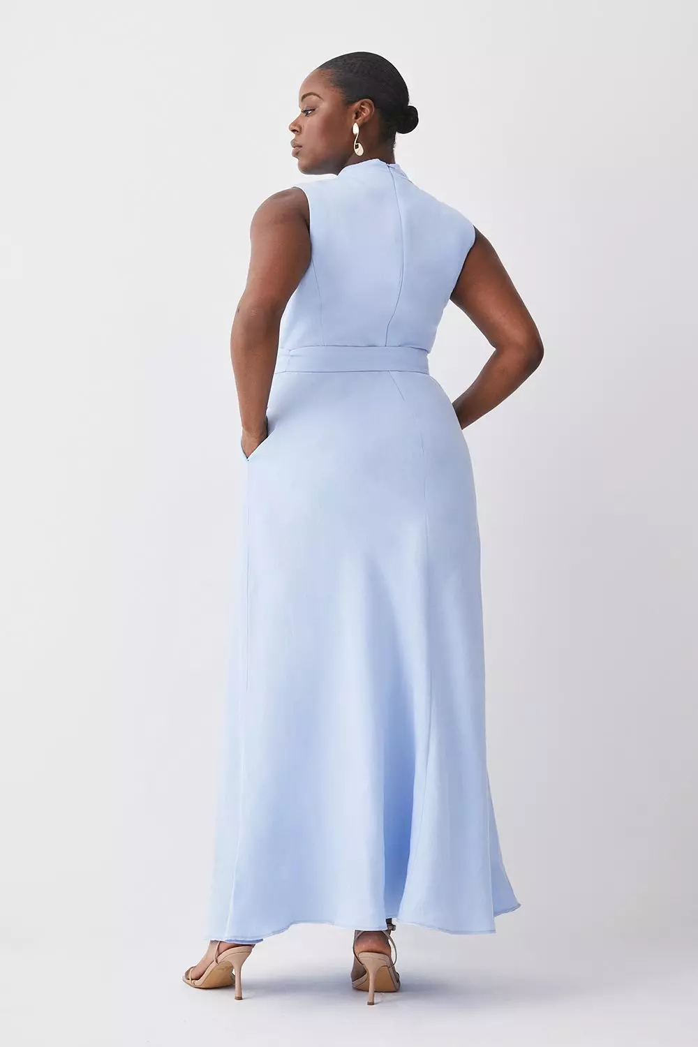 Hobbs alexis maxi dress best sale cornflower blue